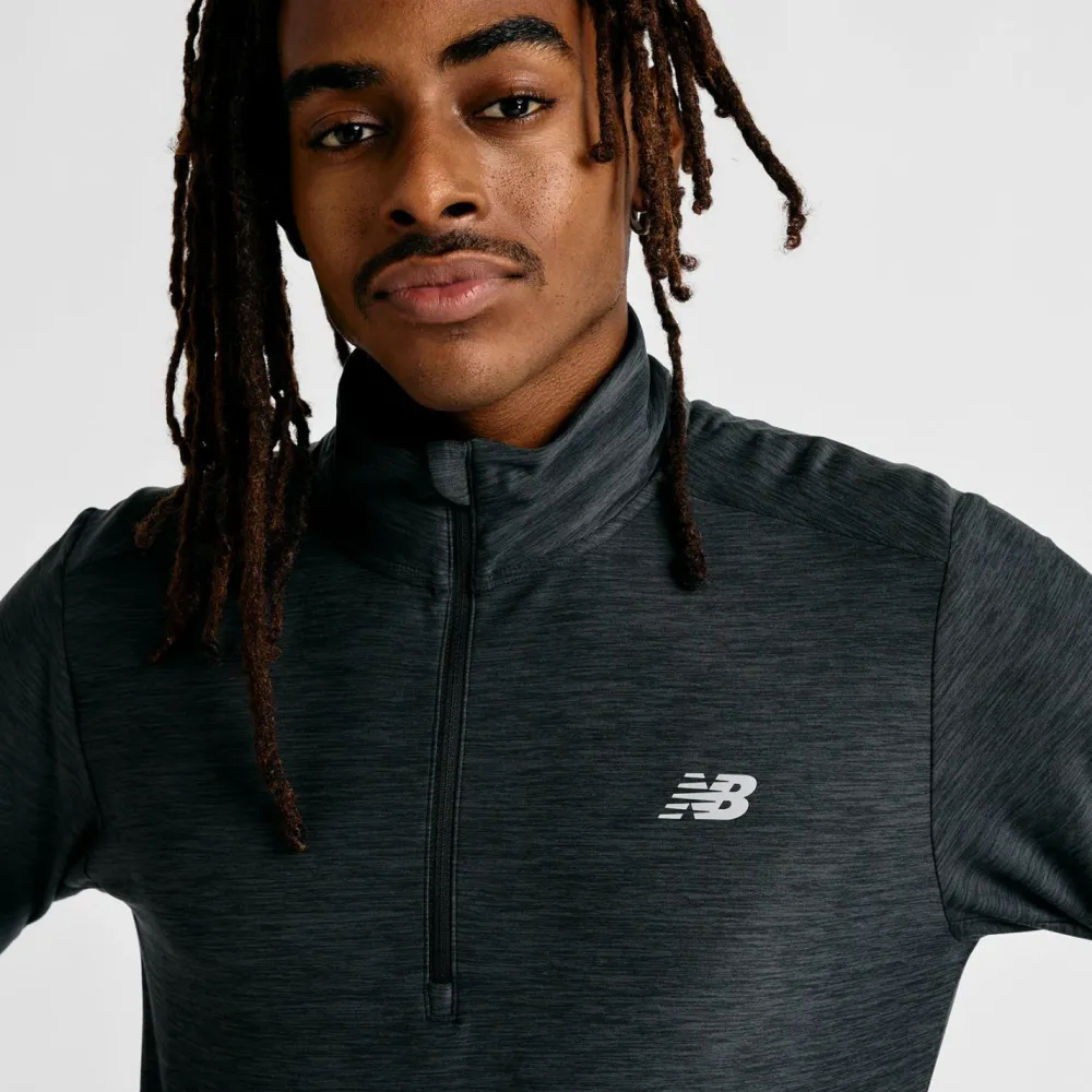 New Balance - Space Dye 1/4 Zip - Kunstfaserpullover Discount