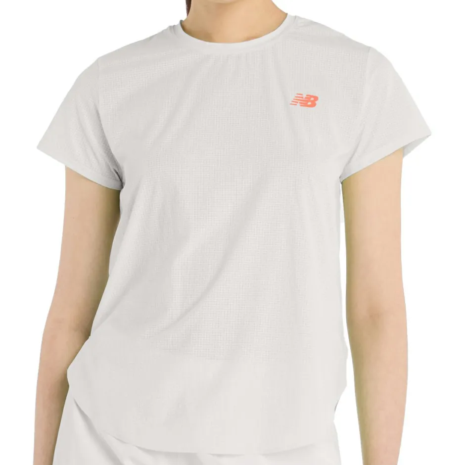 New Balance - Woen' Race Day Utra ight T-hirt - aufhirt
