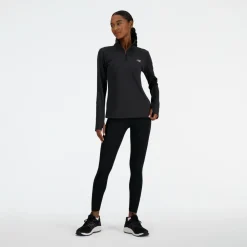 New Balance - Women's Sport Essentials Space Dye Quarter Zip - Laufshirt Best