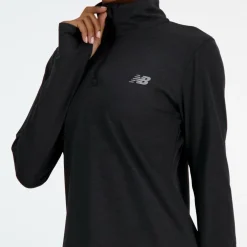 New Balance - Women's Sport Essentials Space Dye Quarter Zip - Laufshirt Best