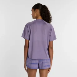 New Balance - Woen' Viz-Tech Run T-hirt - aufhirt