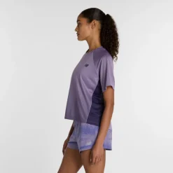 New Balance - Woen' Viz-Tech Run T-hirt - aufhirt