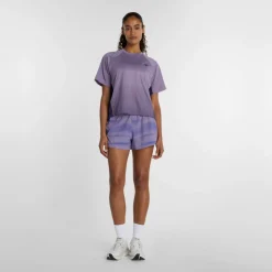 New Balance - Woen' Viz-Tech Run T-hirt - aufhirt