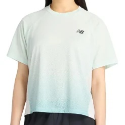 New Balance - Woen' Viz-Tech Run T-hirt - aufhirt