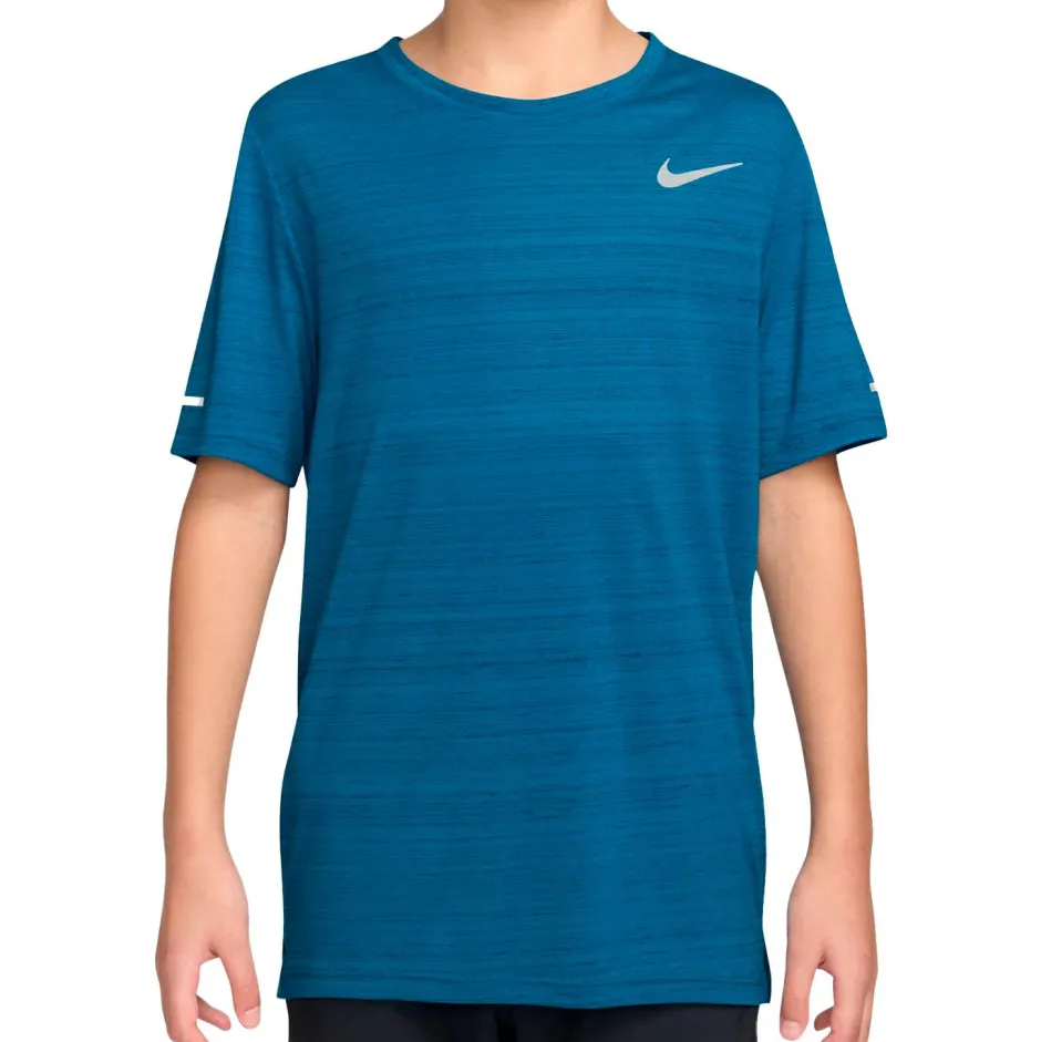 Nike Fitnessbekleidung|Shirts, Hemden & Longsleeves-- Boy's Dri-Fit Miler Training Top - Funktionsshirt