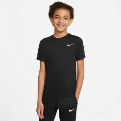 Nike Fitnessbekleidung|Shirts, Hemden & Longsleeves-- Boy's Dri-Fit Miler Training Top - Funktionsshirt