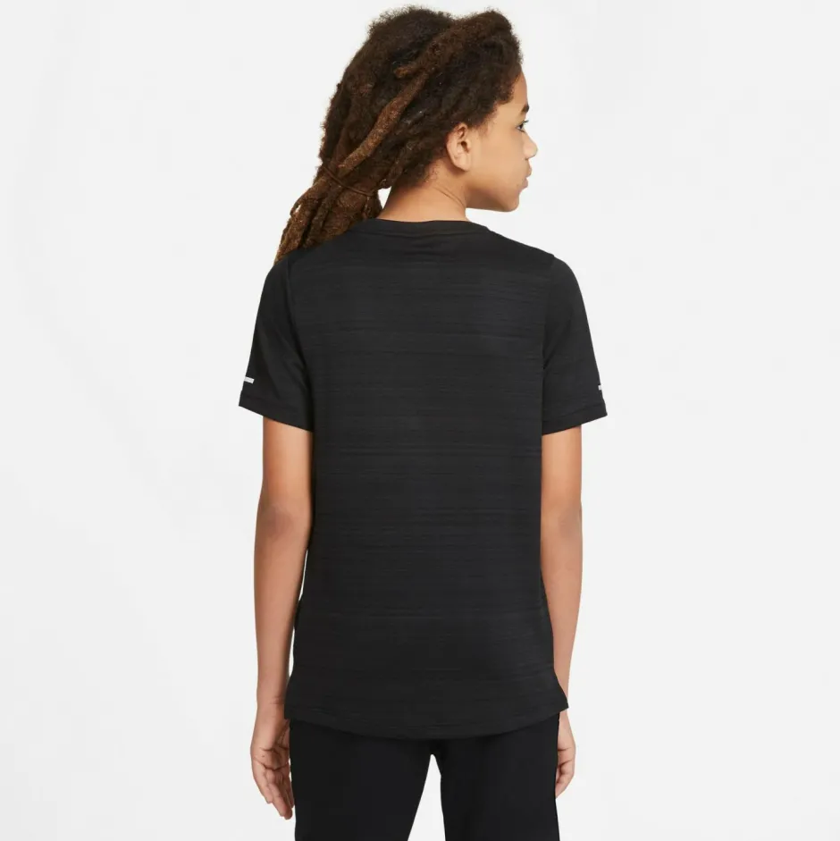 Nike Fitnessbekleidung|Shirts, Hemden & Longsleeves-- Boy's Dri-Fit Miler Training Top - Funktionsshirt