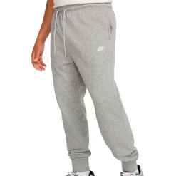 Nike Fitnessbekleidung|Hosen-- Club French Terry Joggers - Trainingshose Dark Grey Heather / Light Smoke Grey / White