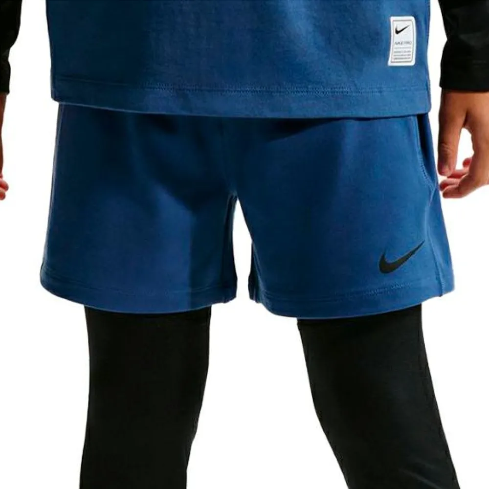 - Boy' Pro Dri-Fit Feece hort - hort < Nike