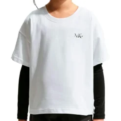 Nike - Girl's NSW Tee OC Boxy Flower - T-Shirt New