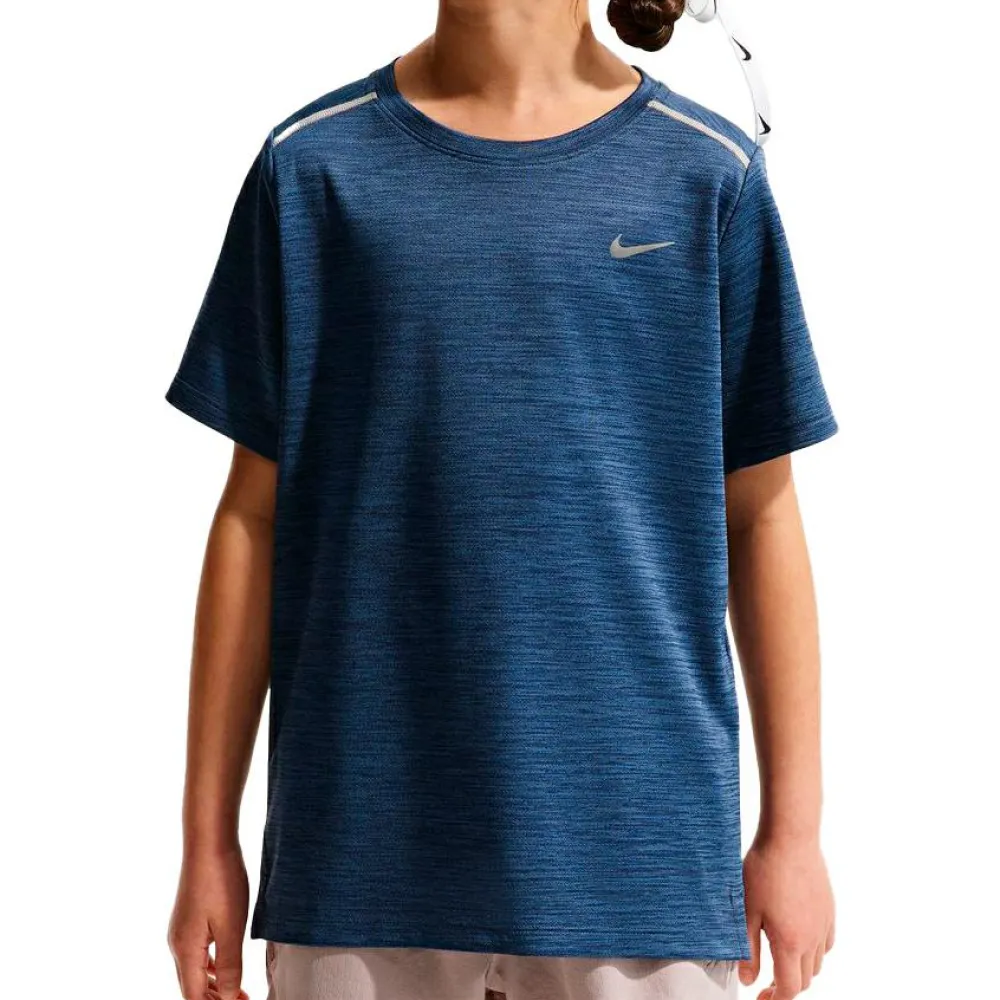 Nike - Kid's Dri-Fit Miler S/S Top - Funktionsshirt Hot