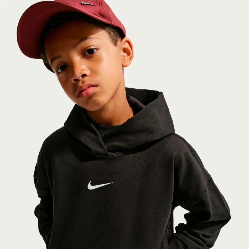- Kid' Pro Dri-FIT Feece Puover Training Hoodie - Hoodie < Nike Clearance