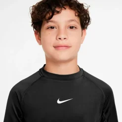 - Kid' Pro Dri-Fit ong-eeve Top - Funktionhirt < Nike New