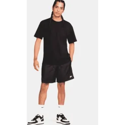 Nike Laufbekleidung|Hosen-- Club Woven Flow Shorts - Shorts Team Crimson / White