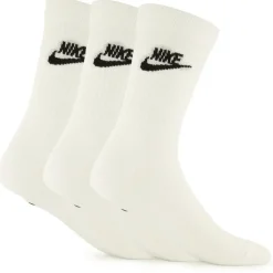 Nike Socken|Socken-- Sportswear Everyday Essential Crew Socks 3-Pack - Multifunktionssocken White / Black