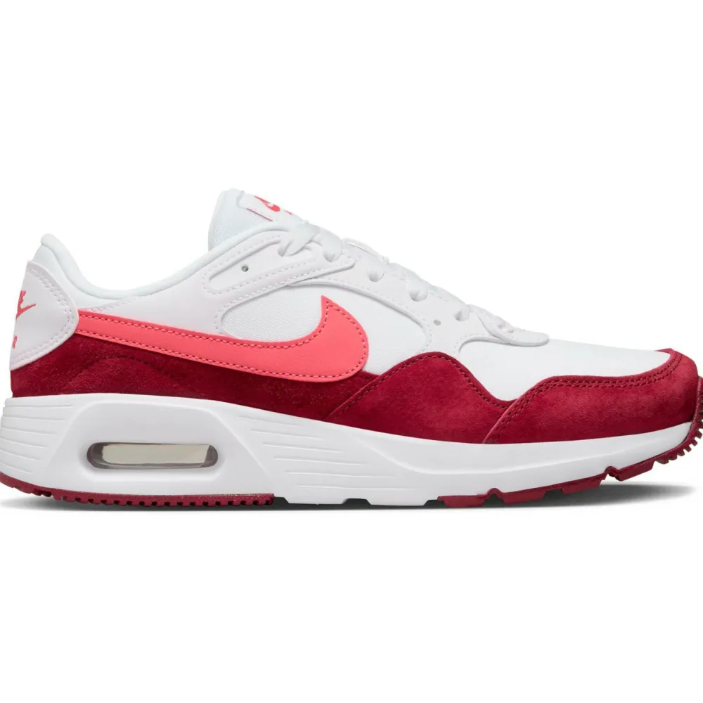 Nike - Women's Air Max SC - Sneaker White / Adobe / Team Red Sale