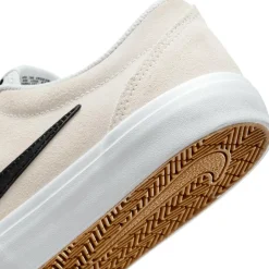 Nike - Women's Charge Suede - Sneaker White / Black / White / Gum Light Brown Online