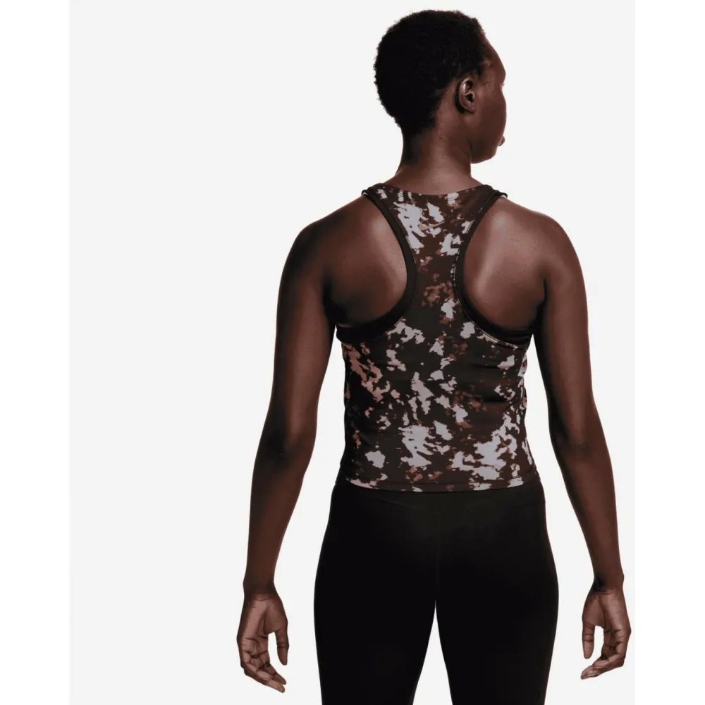 - Woen' One Fitted Dri-Fit Printed Tank Top - Tank Top < Nike Hot