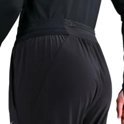 Nike - Women's Swift Dri-FIT Mid-Rise Running Pants - Laufhose Black / Reflective Silver