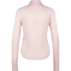 Nike Laufbekleidung|Shirts, Hemden & Longsleeves-- Women's Swift Dri-Fit UV 1/2-Zip Running Top - Laufshirt Cannon / Heather / Reflective Silver