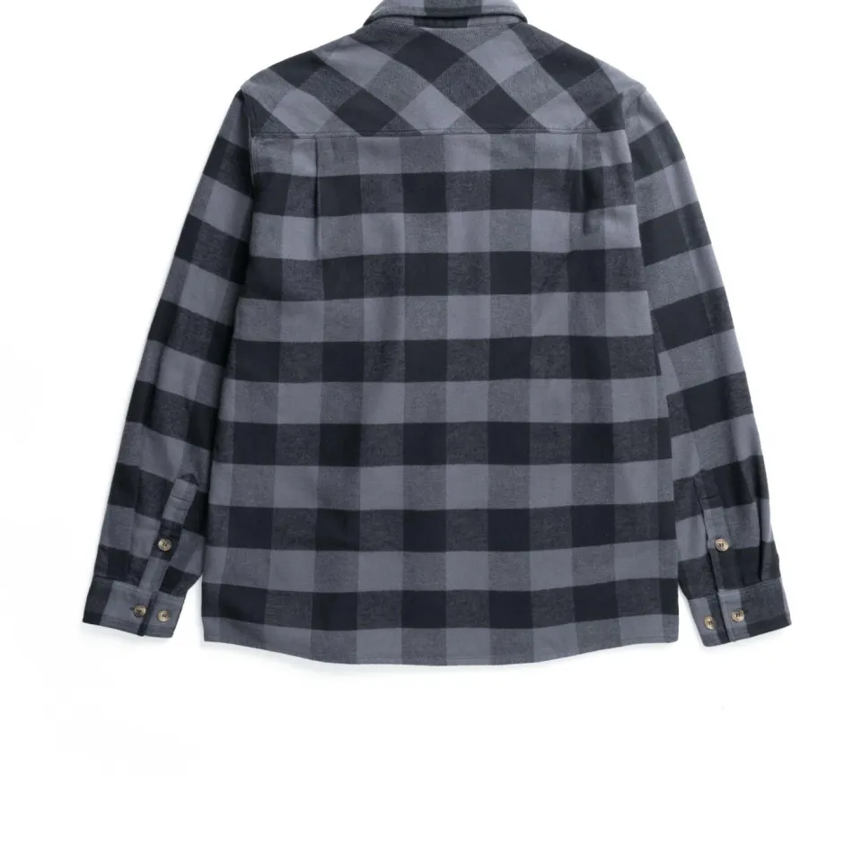 NIKIN Freizeitjacken|Shirts, Hemden & Longsleeves-- Treeplanter Overshirt Check - Hemd