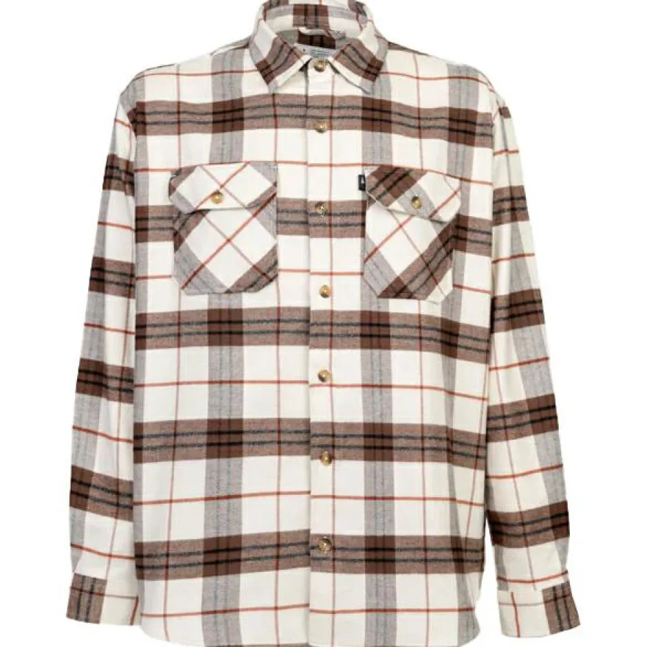 NIKIN Freizeitjacken|Shirts, Hemden & Longsleeves-- Treeplanter Overshirt Check - Hemd