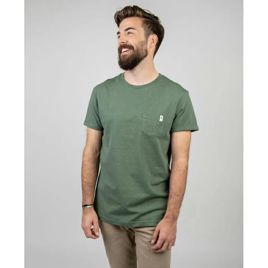 NIKIN T-Shirts|Shirts, Hemden & Longsleeves-- Treeshirt Pocket - T-Shirt Black