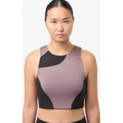 - Woen' Trai Cropped Top - port-BH < NNormal New