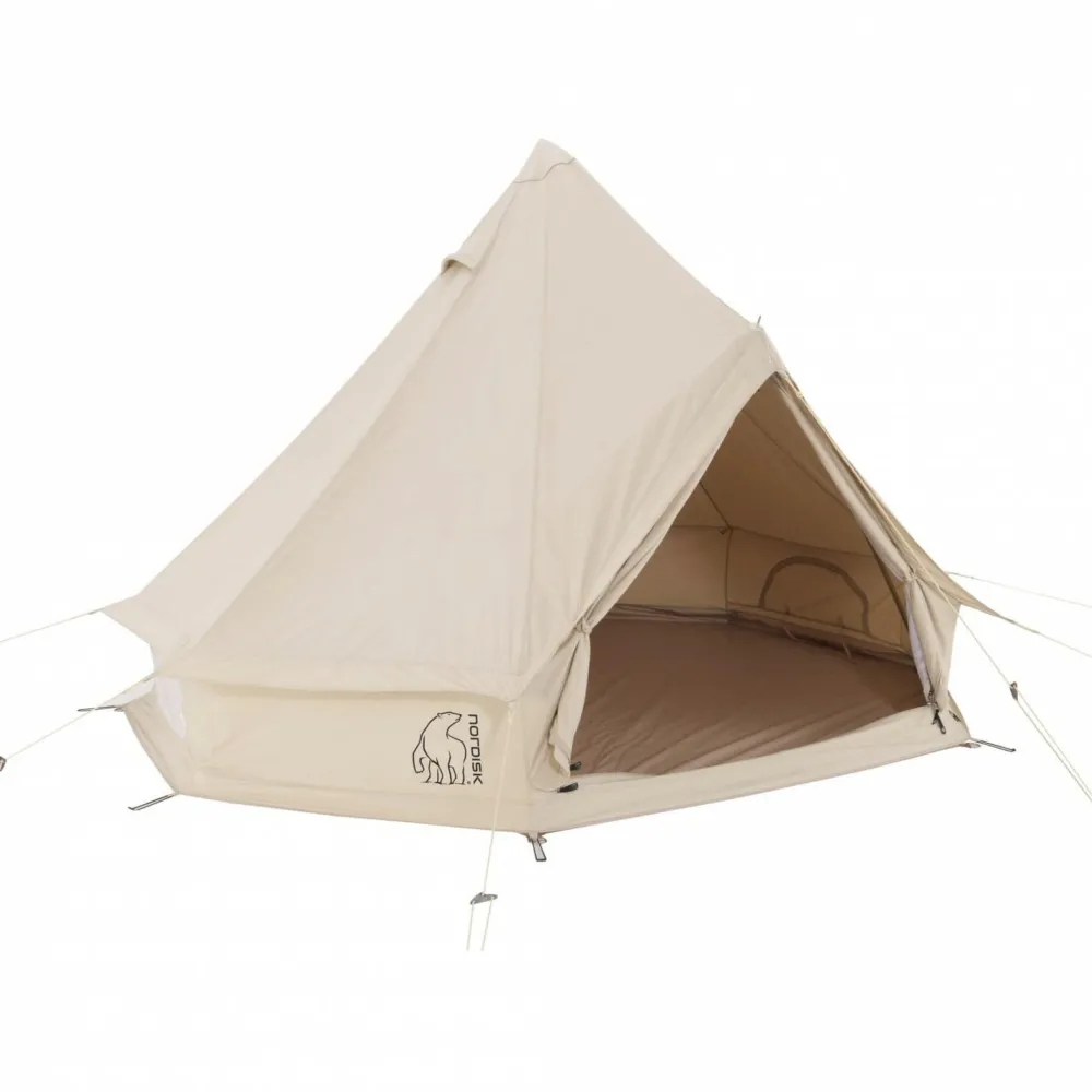 Nordisk - Asgard 19.6 Technical Cotton - Gruppenzelt Beige Clearance