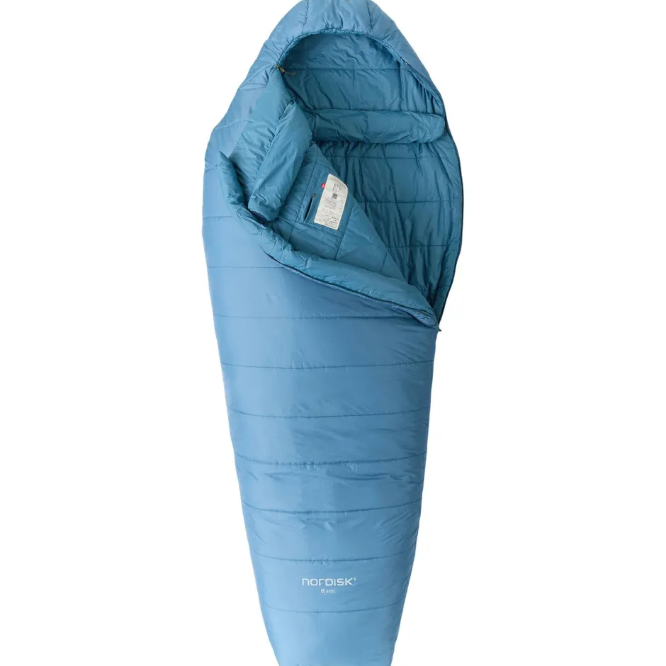 Nordisk Kunstfaserschlafsäcke-- Bjarni ±0° Wide Mummy Sleeping Bag - Kunstfaserschlafsack Aegan Blue