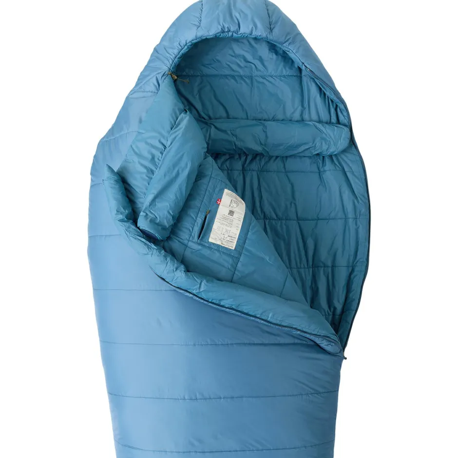 Nordisk Kunstfaserschlafsäcke-- Bjarni ±0° Wide Mummy Sleeping Bag - Kunstfaserschlafsack Aegan Blue