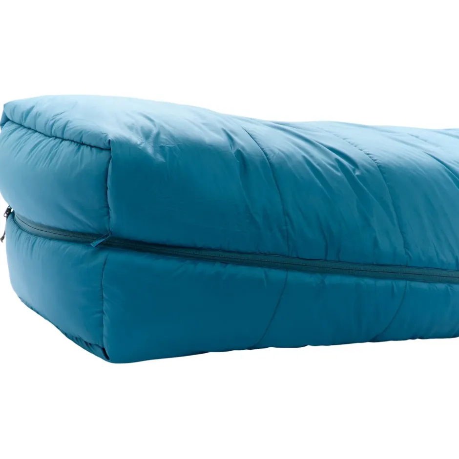 Nordisk Kunstfaserschlafsäcke-- Bjarni ±0° Wide Mummy Sleeping Bag - Kunstfaserschlafsack Aegan Blue