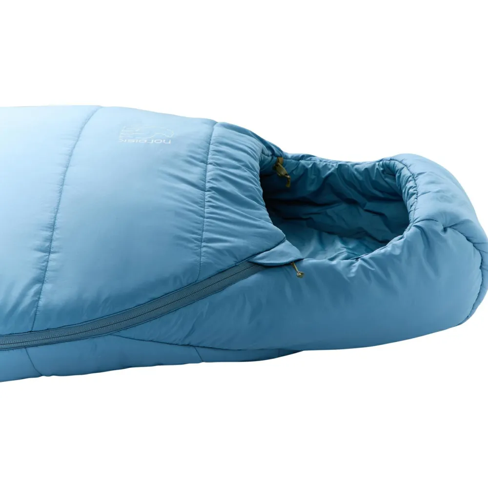Nordisk - Kid's Bjarni Scout Mummy Sleeping Bag - Kunstfaserschlafsack Aegan Blue Online