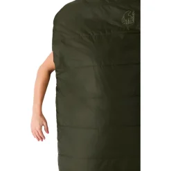 Nordisk Trekkingausrüstung|Kunstfaserschlafsäcke-- Knuth ±0° Wide Mummy Sleeping Bag - Kunstfaserschlafsack Forest Night Green