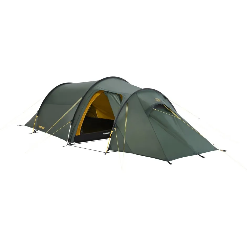 Nordisk Trekkingzelte|Trekkingausrüstung-- Oppland 3 SI (2.0) Tent - 3-Personen Zelt Black Forest
