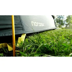 Nordisk Trekkingzelte|Trekkingausrüstung-- Oppland 3 SI (2.0) Tent - 3-Personen Zelt Black Forest