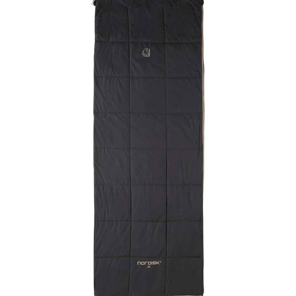 Nordisk - Sif +10° Blanket Sleeping Bag - Kunstfaserschlafsack Obsidian Black