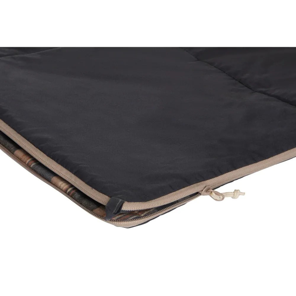 Nordisk - Sif +10° Blanket Sleeping Bag - Kunstfaserschlafsack Obsidian Black