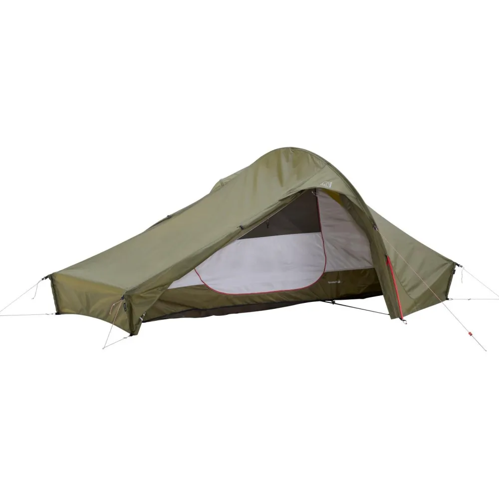 Nordisk - Telemark 2.2 PU (2.0) Tent - 2-Personen Zelt Dark Olive Hot