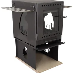 Nordisk Zelte-- Torden Wood Burner Set Charcoal Grey