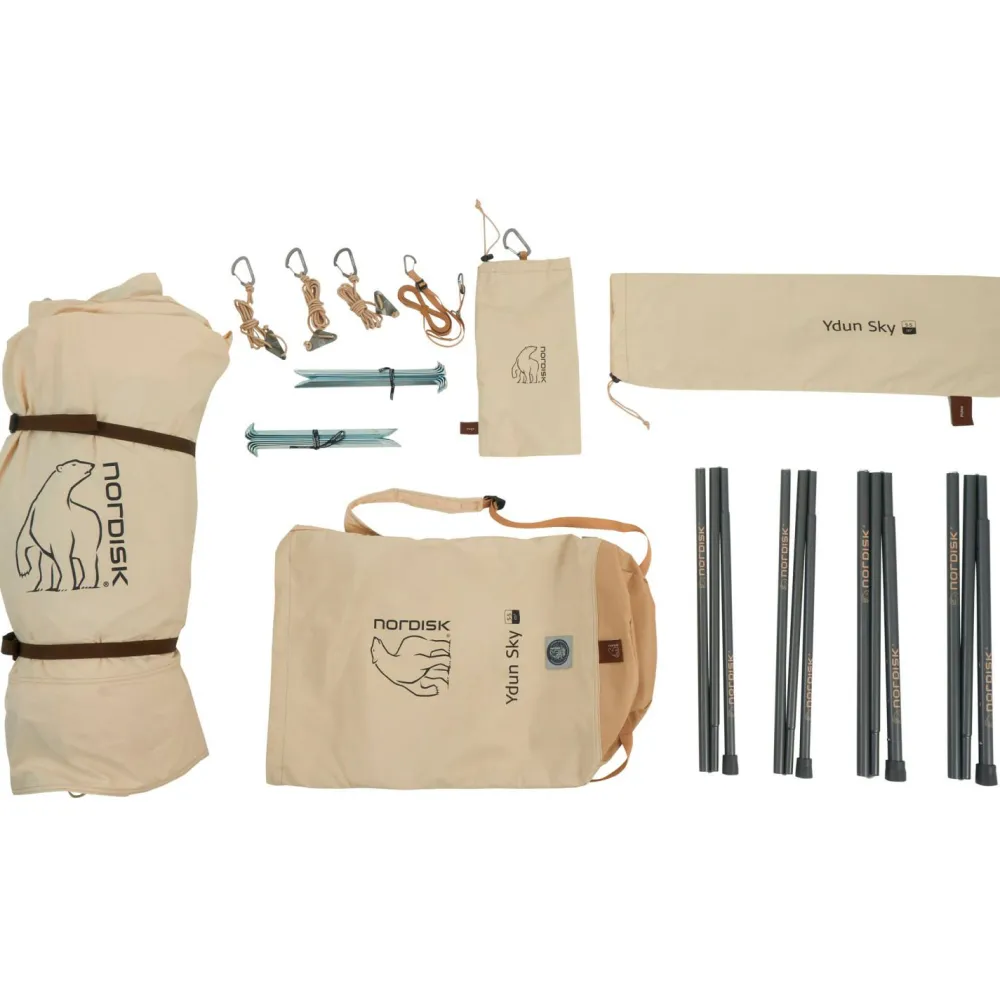 - Ydun Sky 5.5 Technical Cotton Tent - 3-Personen Zelt < Nordisk Online