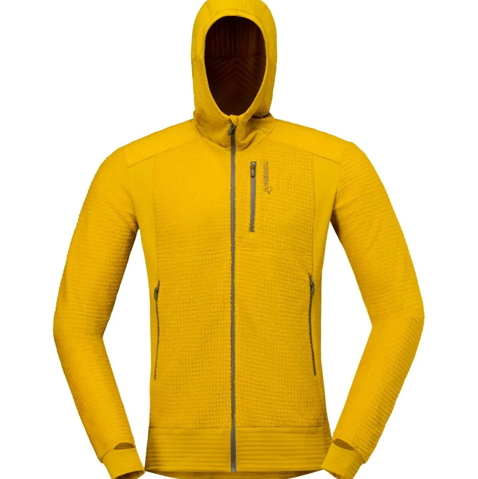 Norru00f8na Trekkingbekleidung|Hochtourenbekleidung-Norrøna - Falketind Alpha120 Zip Hood - Fleecejacke
