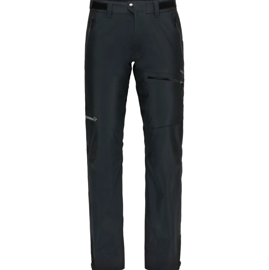 Norru00f8na Hochtourenbekleidung|Hosen-Norrøna - Falketind GORE-TEX Pants - Regenhose Caviar Black