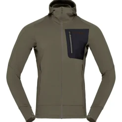 Norru00f8na Trekkingbekleidung|Jacken-Norrøna - Falketind Power Grid Hood - Fleecejacke