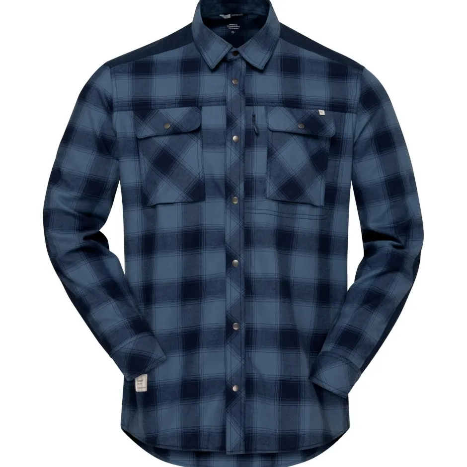 Norru00f8na Trekkingbekleidung|Alltagsbekleidung-Norrøna - Femund Flannel Shirt - Hemd
