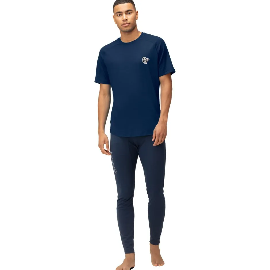 Norru00f8na Trekkingbekleidung|Kletterbekleidung-Norrøna - Femund PureUll T-Shirt - Merinoshirt