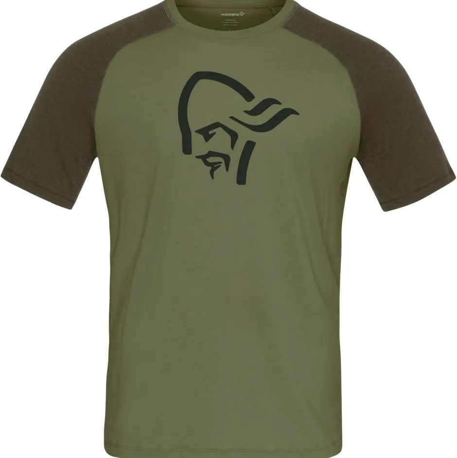 Norru00f8na Trekkingbekleidung|Kletterbekleidung-Norrøna - Femund PureUll T-Shirt - Merinoshirt