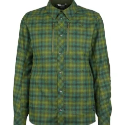 Norru00f8na Trekkingbekleidung|Wanderbekleidung-Norrøna - Finnskogen Wool Shirt - Hemd Forest Green