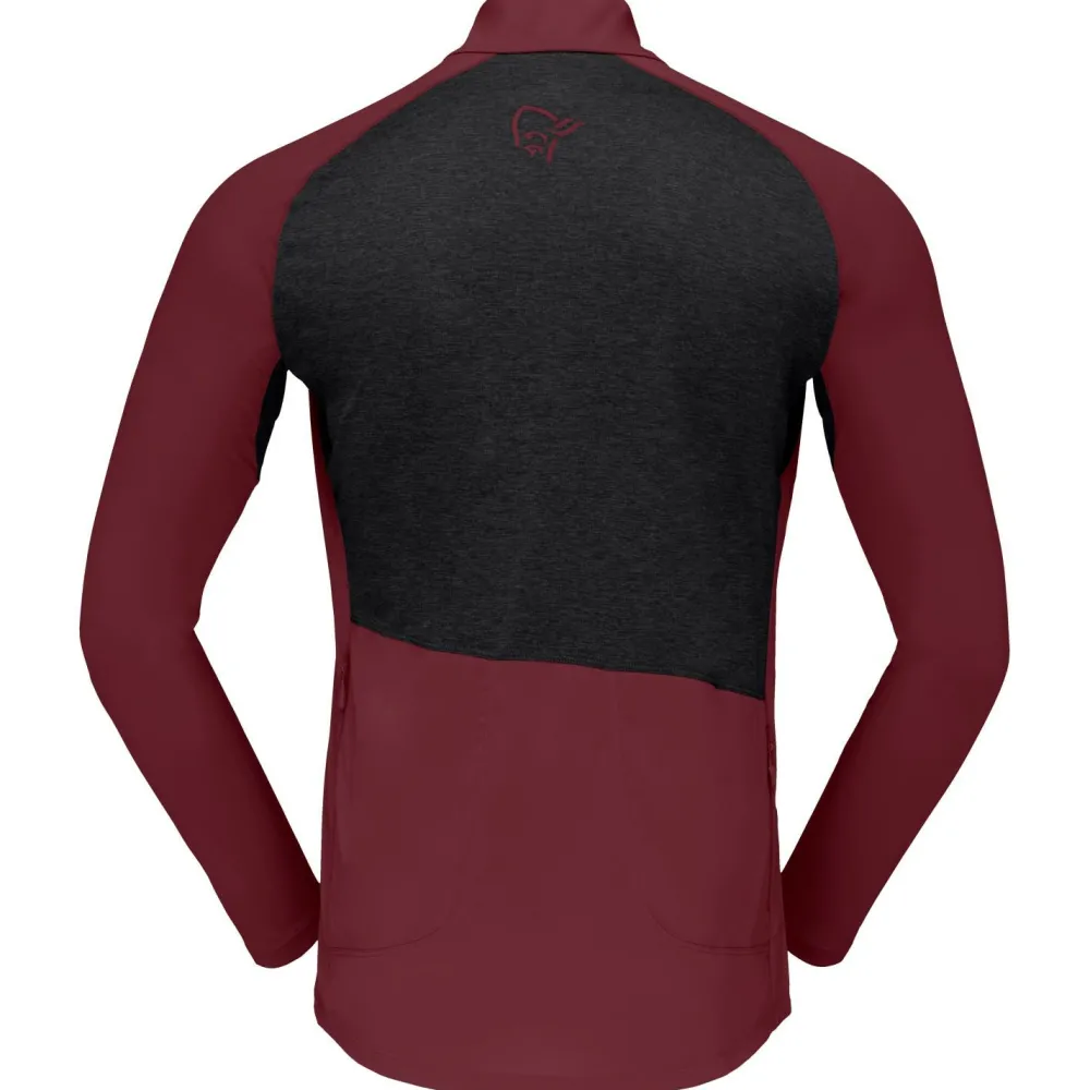 Norrøna - Fjørå Equaier ong eeve Zip Top - Radtrikot < Norru00f8na Outlet