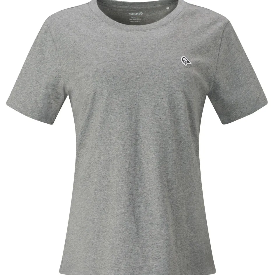 Norru00f8na Trekkingbekleidung|Alltagsbekleidung-Norrøna - Women's /29 Cotton Viking Patch T-Shirt - T-Shirt